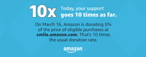 10x amazon smile